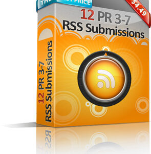 12 PR 3-7 RSS Submissions $4.49