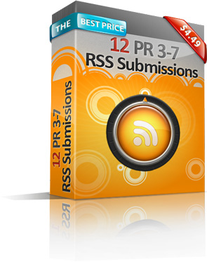 12 PR 3-7 RSS Submissions $4.49